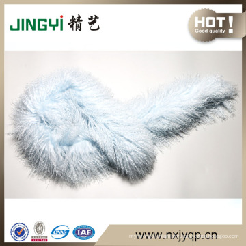 factory direct sale lambskin sheep skin fur scarf ,elegant Chrismas Scarves